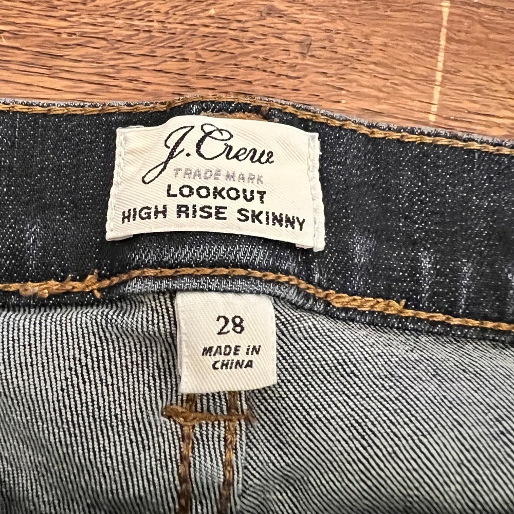 J.Crew Lookout High Rise Skinny Jeans | Size 28 - Picture 3 of 6